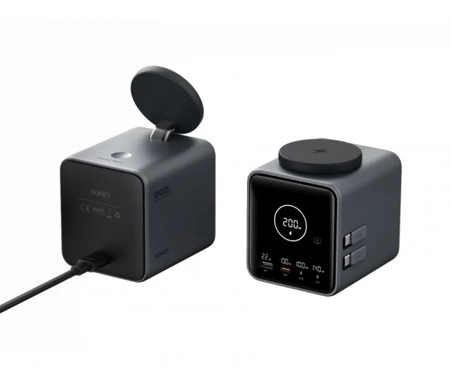 Зарядна станція AUKEY MagFusion DeskHive 5X Pro